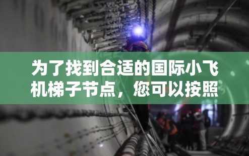 为了找到合适的国际小飞机梯子节点，您可以按照以下步骤进行