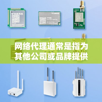 网络代理通常是指为其他公司或品牌提供网络服务的中间商，可能包括互联网服务、宽带接入、云计算服务、网络设备销售或维护等。小飞机网络代理可能专注于这些领域中的某一或多个