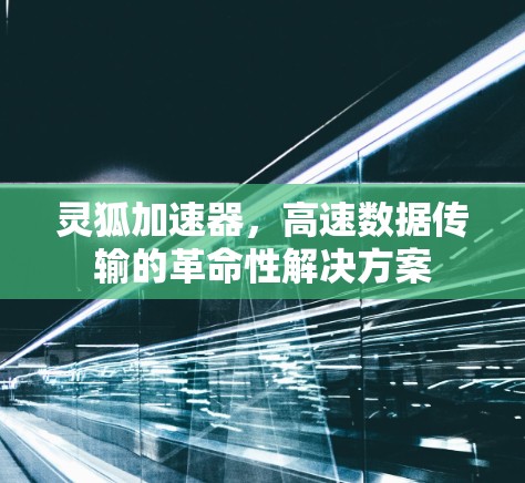 灵狐加速器,高速数据传输的革命性解决方案
