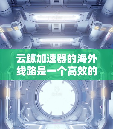 云鲸加速器的海外线路是一个高效的网络优化解决方案,旨在提升跨国数据传输的速度、稳定性和安全性。以下是对其工作原理、功能和应用场景的详细分析