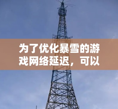 为了优化暴雪的游戏网络延迟,可以从以下几个关键方面入手