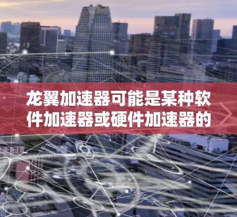 龙翼加速器可能是某种软件加速器或硬件加速器的名称。如果你指的是软件加速器,通常可以通过以下步骤下载