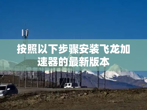 按照以下步骤安装飞龙加速器的最新版本