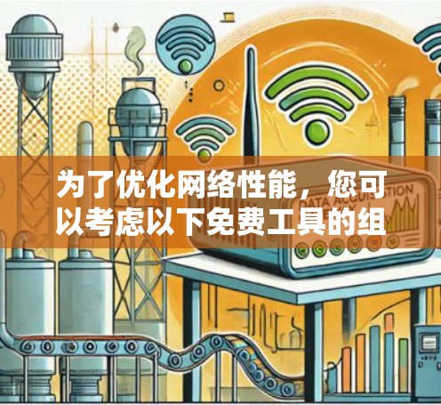 为了优化网络性能，您可以考虑以下免费工具的组合使用，每个工具针对特定的优化方面