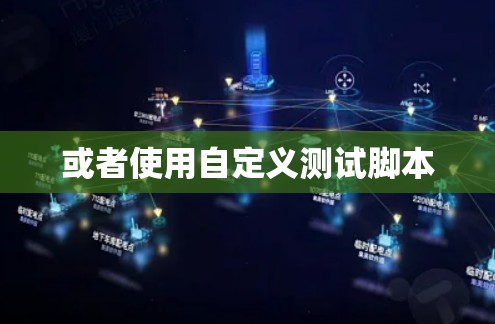 或者使用自定义测试脚本