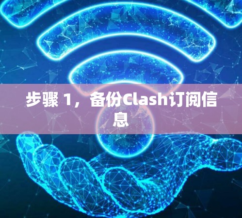 步骤 1,备份Clash订阅信息