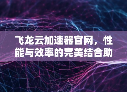 飞龙云加速器官网，性能与效率的完美结合助力云计算未来