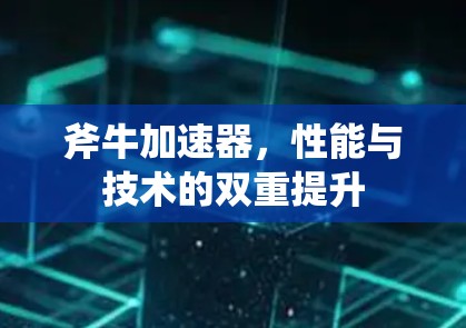 斧牛加速器,性能与技术的双重提升