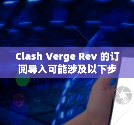 Clash Verge Rev 的订阅导入可能涉及以下步骤