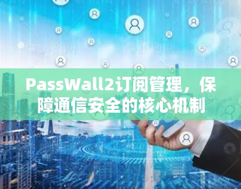 PassWall2订阅管理，保障通信安全的核心机制