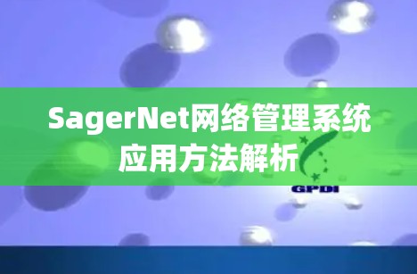 SagerNet网络管理系统应用方法解析