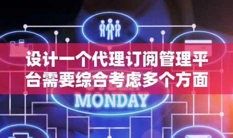 设计一个代理订阅管理平台需要综合考虑多个方面，以下是详细的步骤和思考过程