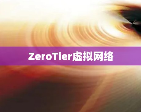 ZeroTier虚拟网络 ZeroTier虚拟网络