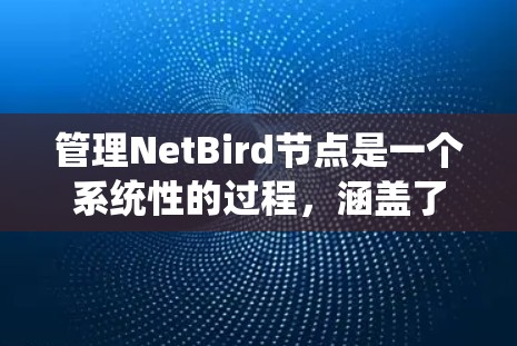 管理NetBird节点是一个系统性的过程,涵盖了从注册到退役的各个环节。以下是详细的步骤指南,帮助您顺利操作