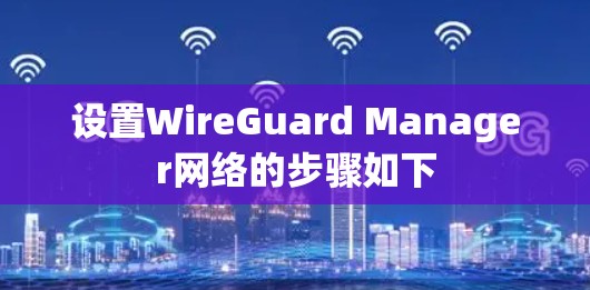 设置WireGuard Manager网络的步骤如下