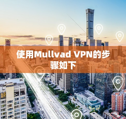 使用Mullvad VPN的步骤如下