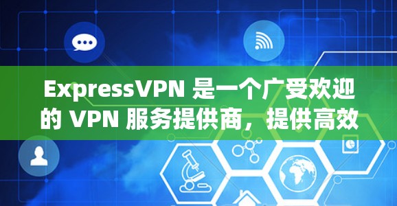 ExpressVPN 是一个广受欢迎的 VPN 服务提供商，提供高效、安全的网络安全解决方案。以下是 ExpressVPN 客户端的主要功能和特点