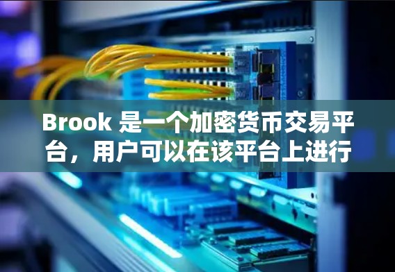 Brook 是一个加密货币交易平台,用户可以在该平台上进行比特币和其他加密货币的交易、托管、借贷和投资。以下是一些关于 Brook 客户端的详细信息 Brook 是一个加密货币交易平台,用户可以在该平台上进行比特币和其他加密货币的交易、托管、借贷和投资。以下是一些关于 Brook 客户端的详细信息
