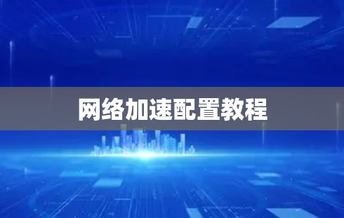 网络加速配置教程