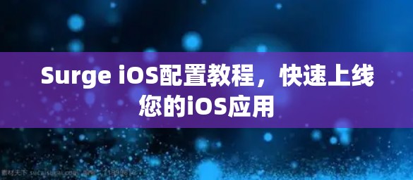 Surge iOS配置教程，快速上线您的iOS应用