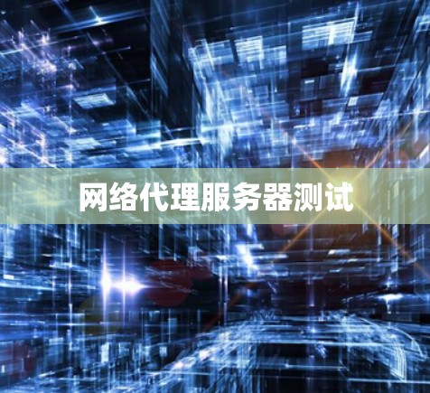网络代理服务器测试