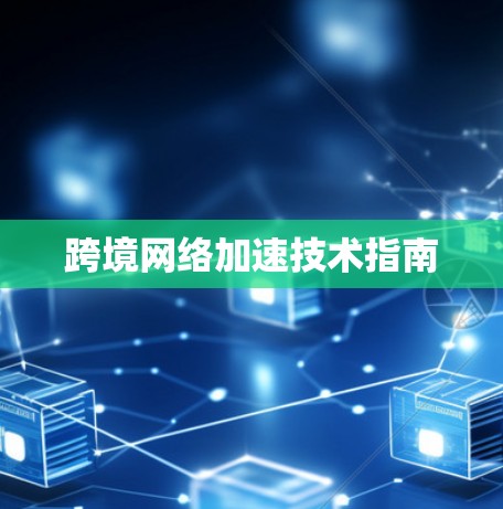 跨境网络加速技术指南