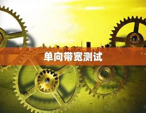 单向带宽测试