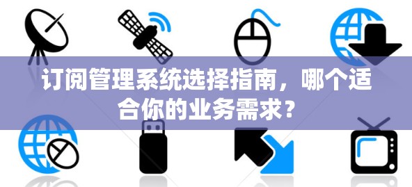 订阅管理系统选择指南,哪个适合你的业务需求?
