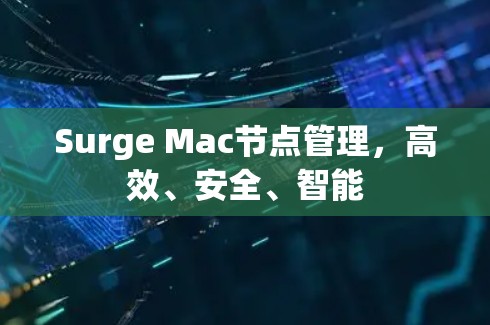 Surge Mac节点管理，高效、安全、智能