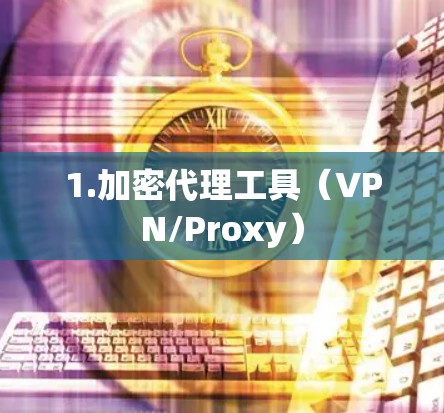 1.加密代理工具（VPN/Proxy）