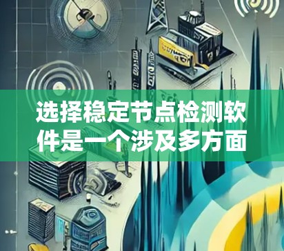 选择稳定节点检测软件是一个涉及多方面考量的过程。以下是根据项目需求和场景的总结，帮助您做出明智的选择