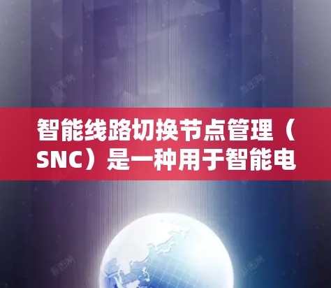 智能线路切换节点管理(SNC)是一种用于智能电网中的关键技术,旨在实现电网线路的自动化切换,以维护电网的稳定性和可靠性。以下是对SNC的详细分析和总结
