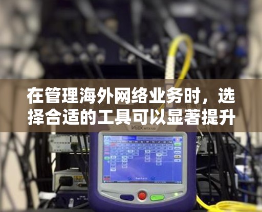 在管理海外网络业务时，选择合适的工具可以显著提升效率和服务质量。以下是根据需求分析后的工具推荐