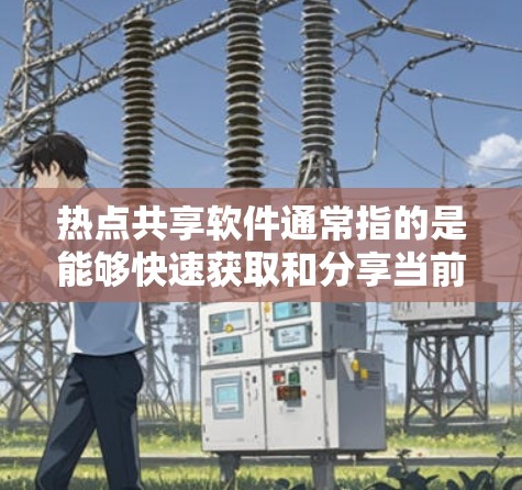 热点共享软件通常指的是能够快速获取和分享当前流行话题、新闻、事件等信息的平台或工具。随着技术的发展,不同类型的热点共享软件不断更新,以下是一些常见的热点共享软件及其最新版本和功能
