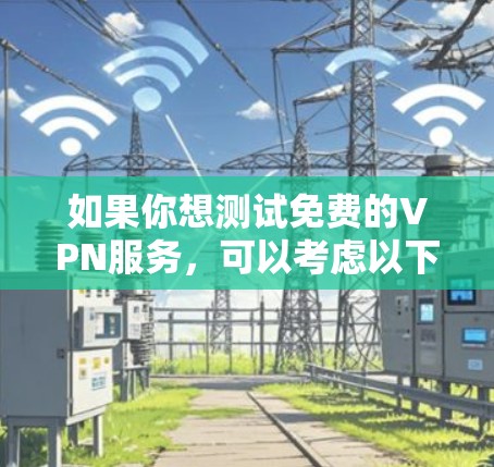 如果你想测试免费的VPN服务,可以考虑以下几种方法 如果你想测试免费的VPN服务,可以考虑以下几种方法