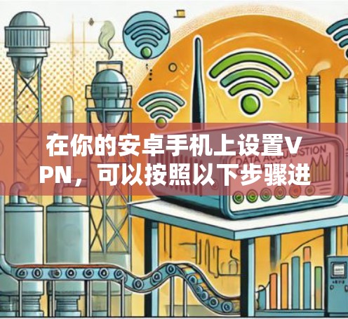 在你的安卓手机上设置VPN,可以按照以下步骤进行