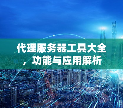代理服务器工具大全,功能与应用解析