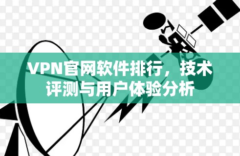 VPN官网软件排行,技术评测与用户体验分析