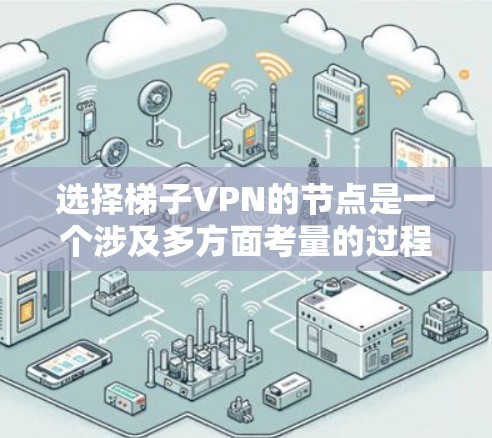 选择梯子VPN的节点是一个涉及多方面考量的过程,以下是一个有条理的步骤指南,帮助你做出明智的选择