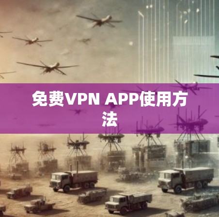 免费VPN APP使用方法