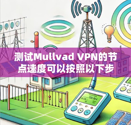 测试Mullvad VPN的节点速度可以按照以下步骤进行 测试Mullvad VPN的节点速度可以按照以下步骤进行