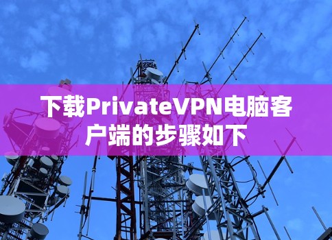 下载PrivateVPN电脑客户端的步骤如下