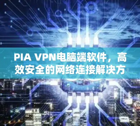 PIA VPN电脑端软件,高效安全的网络连接解决方案